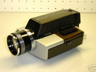 beaulieu super 8 camera. (My example uses a fake camera